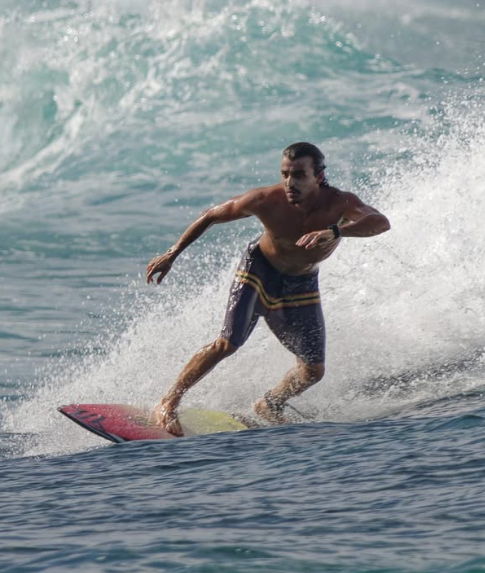 cours de surf au Helleux Guadeloupe